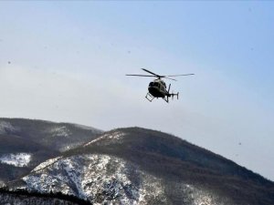 Helicopters search for missing Turkish boys