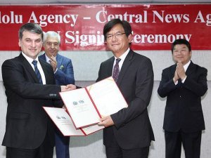 Anadolu Agency signs MOU with Taiwanese news agency