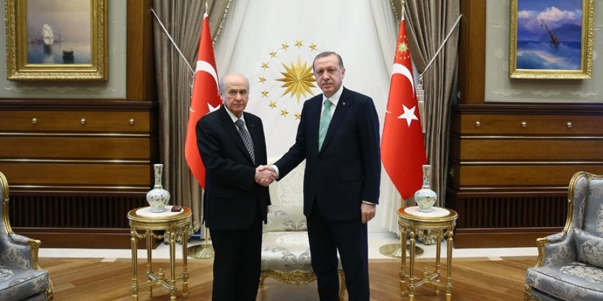 Cumhurbaşkanı Erdoğan-Bahçeli görüşmesi başladı
