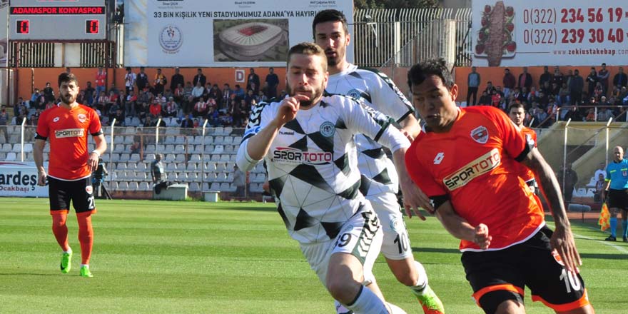 Atiker Konyaspor, Adanaspor'u devirdi: 0-1