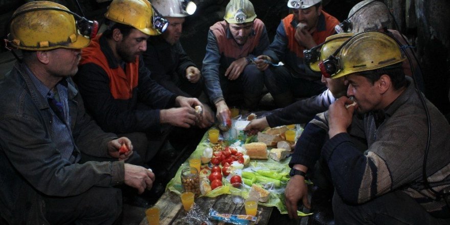 Zonguldak’ta yerin 200 metre altında ilk sahur