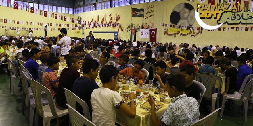 TİKA'dan Ürdün'deki yetimlere iftar programı