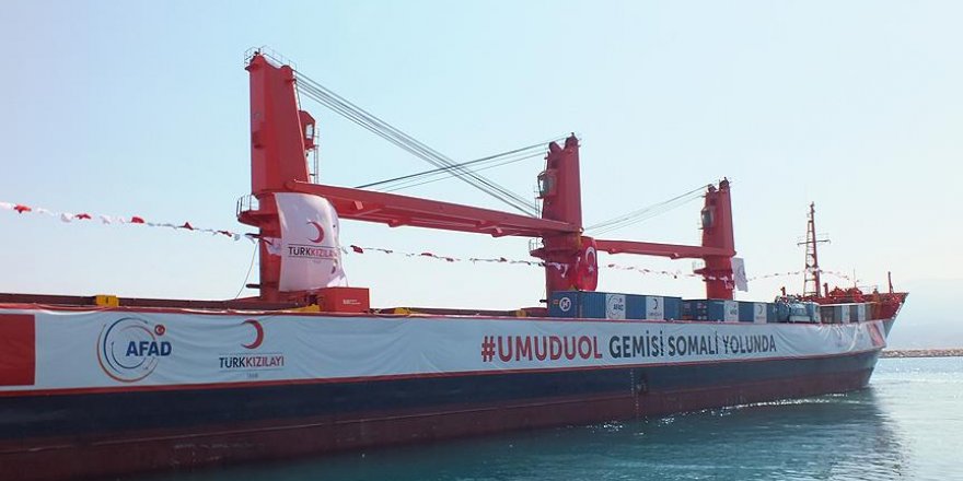 'Sebat' yardım gemisi Somali'ye ulaştı