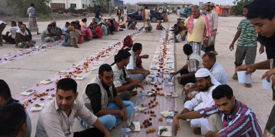 TİKA’dan Yemen’de iftar programları ve gıda desteği
