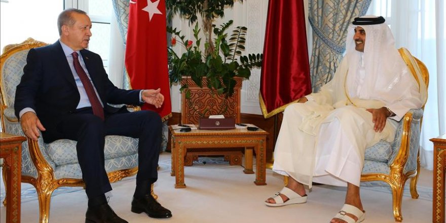 Qatari emir welcomes Turkey’s Erdogan in Doha