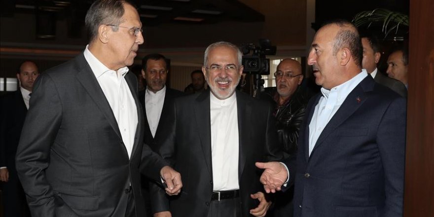 Turkey hosts Russian, Iranian FMs ahead of Sochi talks