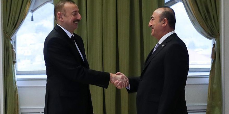 Top Turkish diplomat meets Azerbaijani president