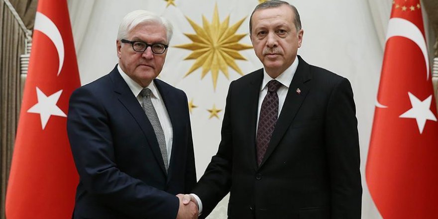 President Erdogan discusses Syria with German counterpart