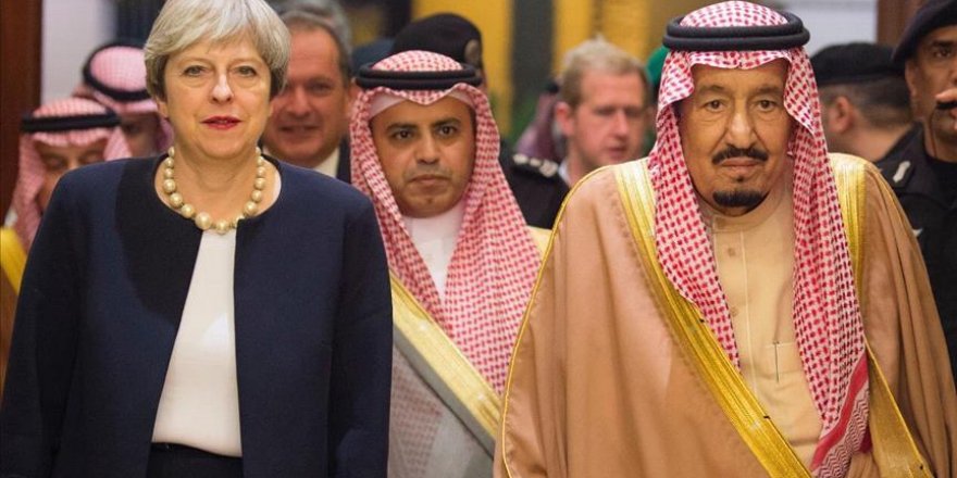 British prime minister visits Riyadh