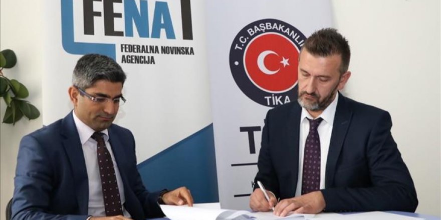 Turkish aid group equips Bosnian news agency