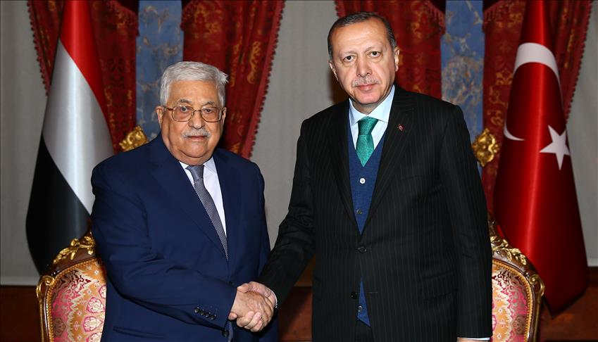 Entretiens Erdogan/Abbas à Istanbul