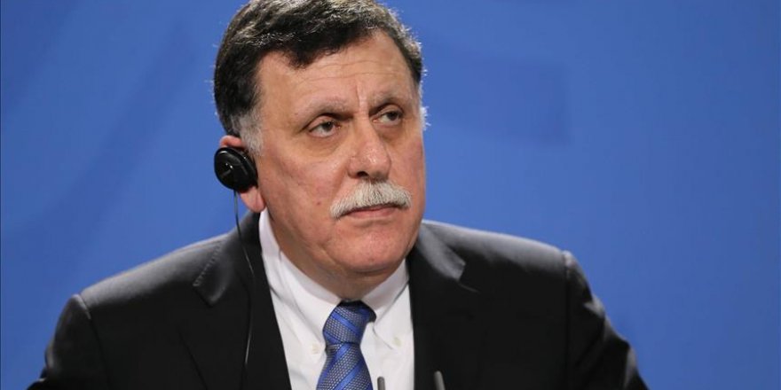 Al-Sarraj en Algérie, à l'occasion du 2eme anniversaire des accords de Skhirat