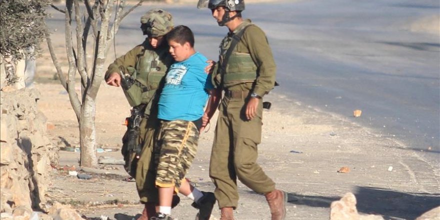 Israeli army detains 12-year-old Palestinian in W. Bank