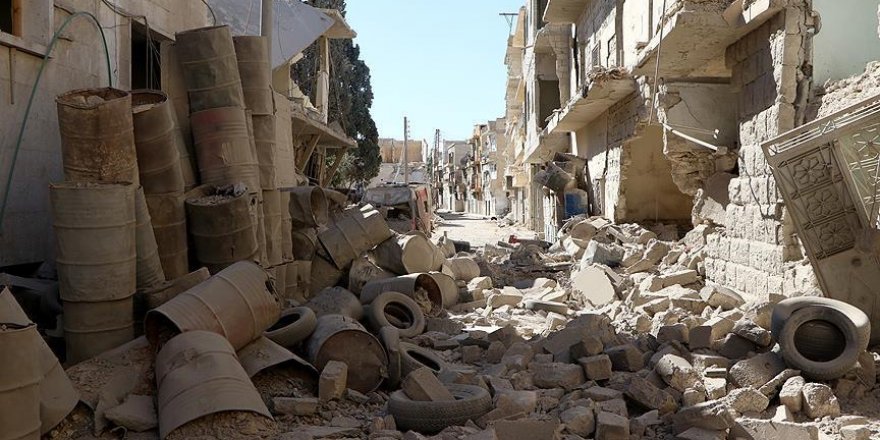 Assad regime drops over 68,000 barrel bombs: Report