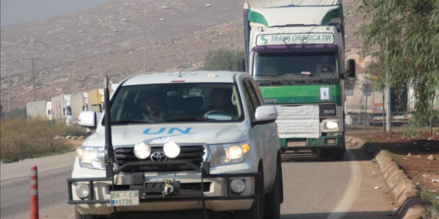 Syrie: 8 camions d'aide humanitaire de l'ONU pour Idlib