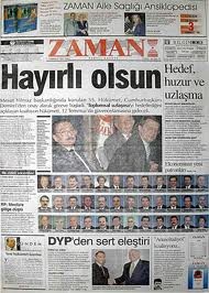 Zaman Gazetesinin değişmeyen zihniyeti...