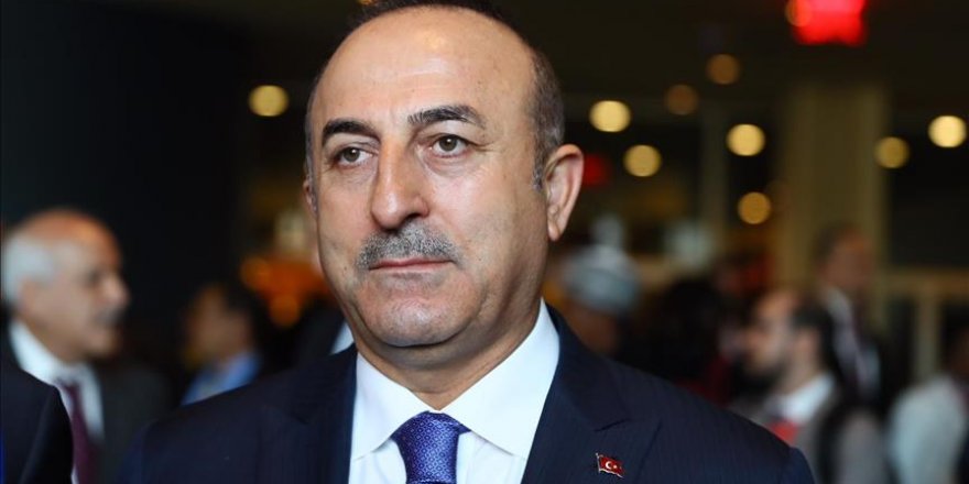 Turkish FM warns against giving free hand to terrorists