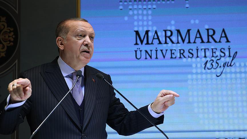 Erdogan: FETO stole our future, split Ummah