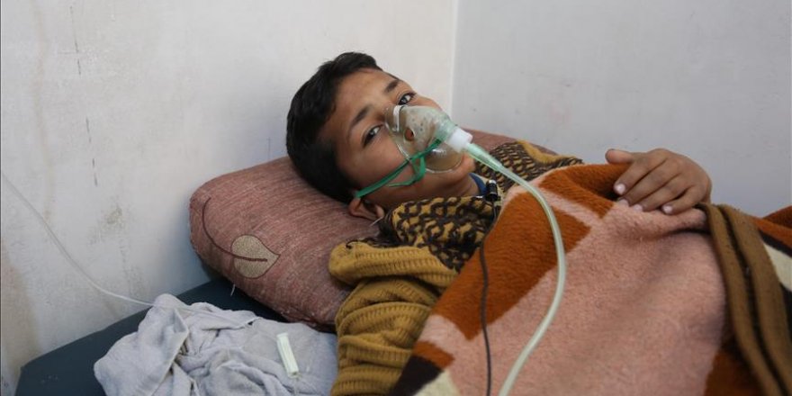 Regime forces launch chlorine gas attack in E. Ghouta