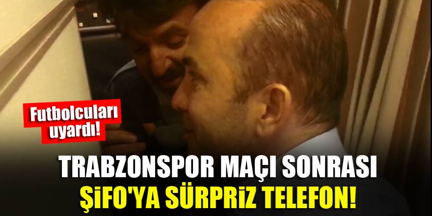 Trabzonspor maçı sonrası Mehmet Özdilek'e sürpriz telefon!