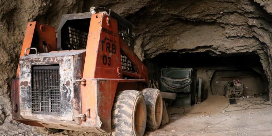 Afrin: Les images des tunnels des terroristes diffusées par AA