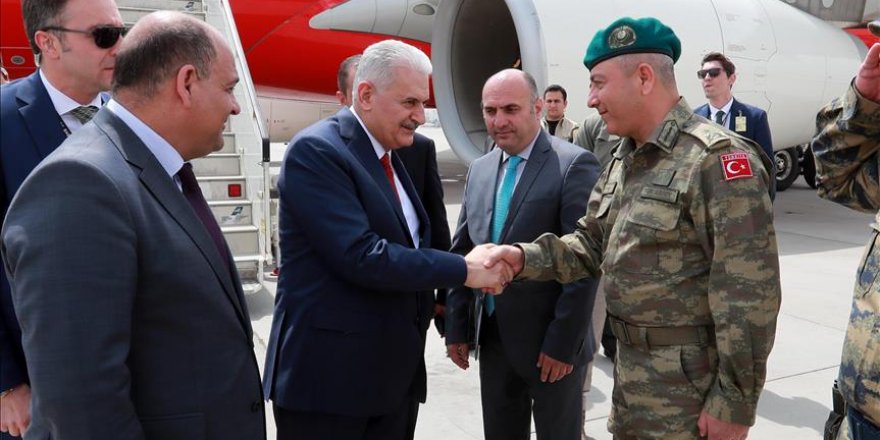 Turkish premier arrives in Afghanistan