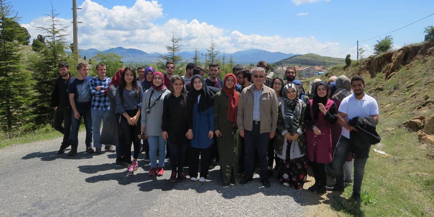 Üniversite öğrencilerinden teknik gezi