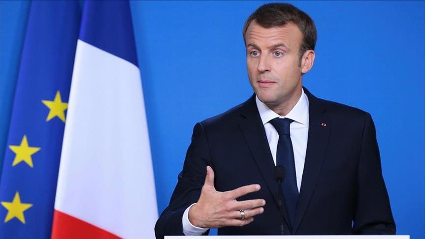 Macron phones leaders of Palestine, Jordan over Gaza