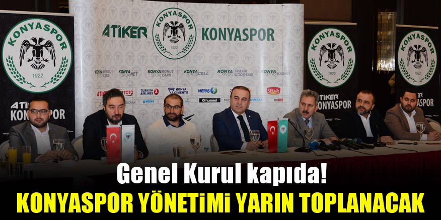 Konyaspor'un yeni yönetiminde görev ...