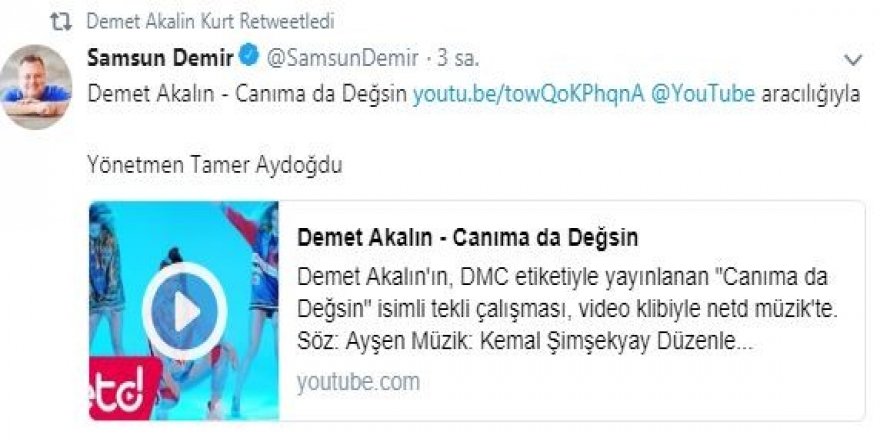 Demet Akalın’ın ’Canıma Da Değsin’ parçası görücüye çıktı