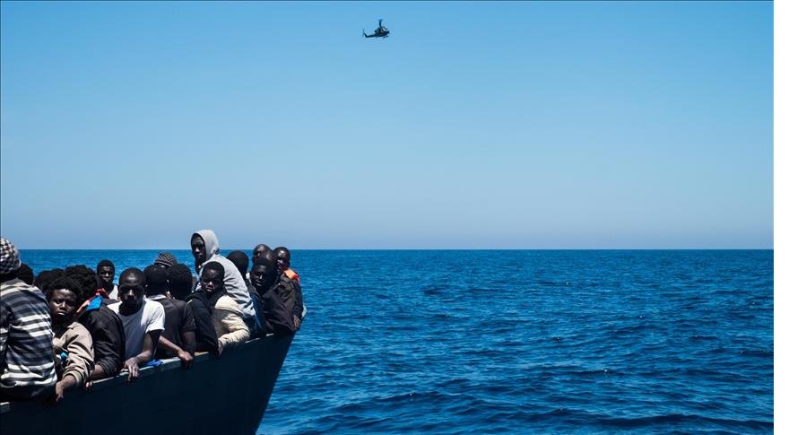 Libyan navy rescues 116 migrants stranded at sea