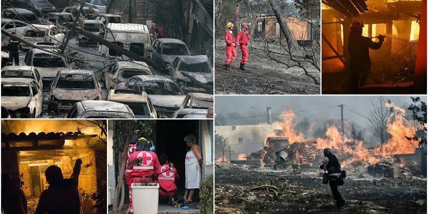 Incendies en Grèce: au moins 49 morts