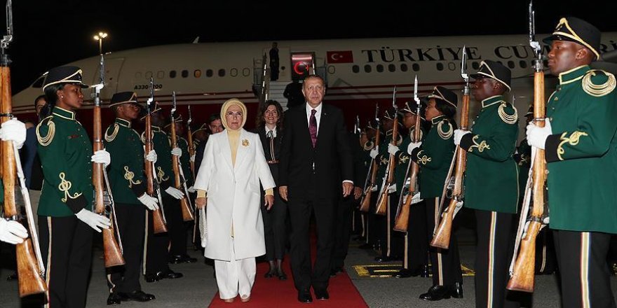 Erdogan arrives in Johannesburg to attend BRICS summit