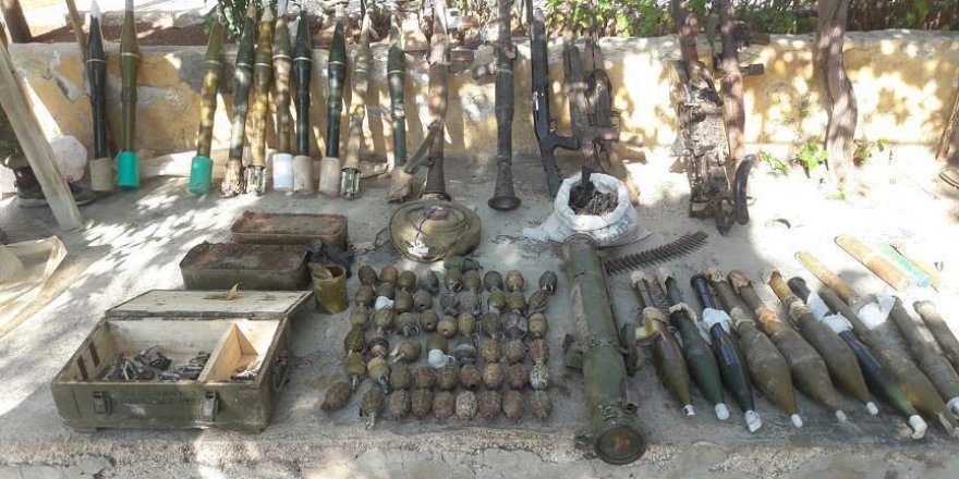 Huge cache of arms, explosives seized in Syria’s Afrin