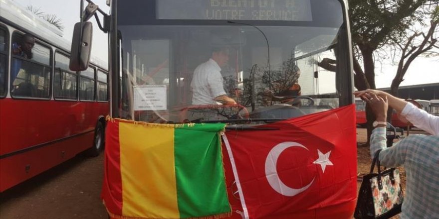 Guinée : Des bus turcs sillonnent les routes de Conakry