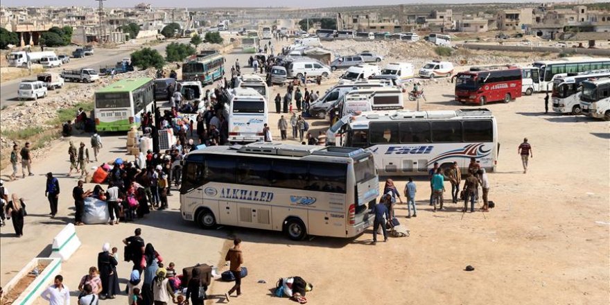 Fifth convoy sets out from Syria’s Daraa for Idlib