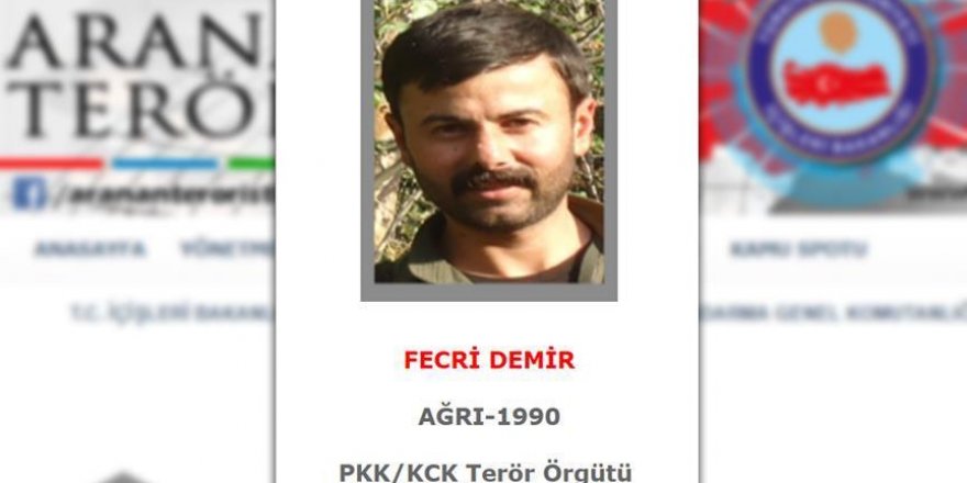 Turkey: Neutralized PKK terrorist was on wanted list