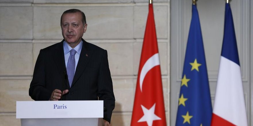 Erdogan en visite en France le 11 novembre