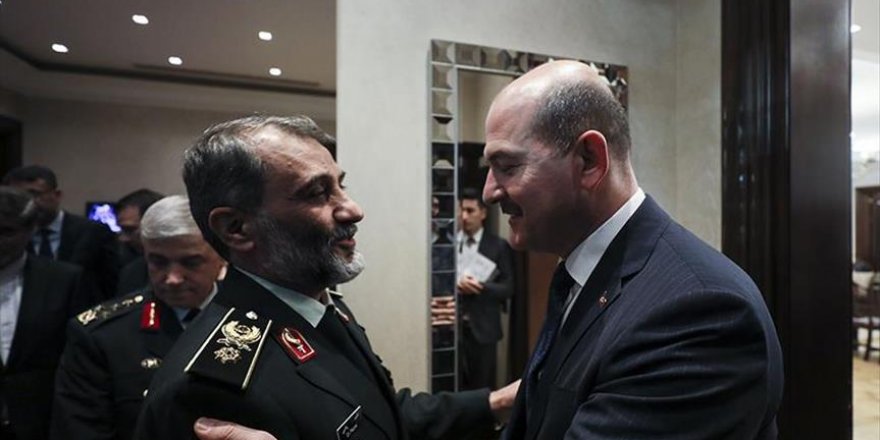 Turkish interior minister receives Iranian commander