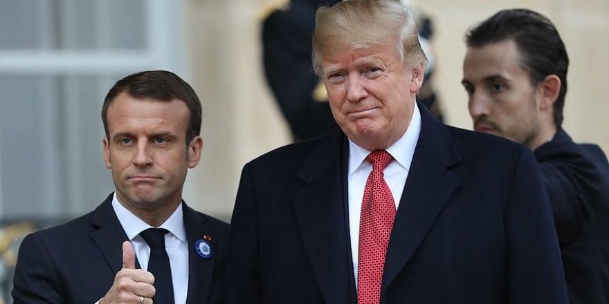 Trump tance Macron sur Twitter