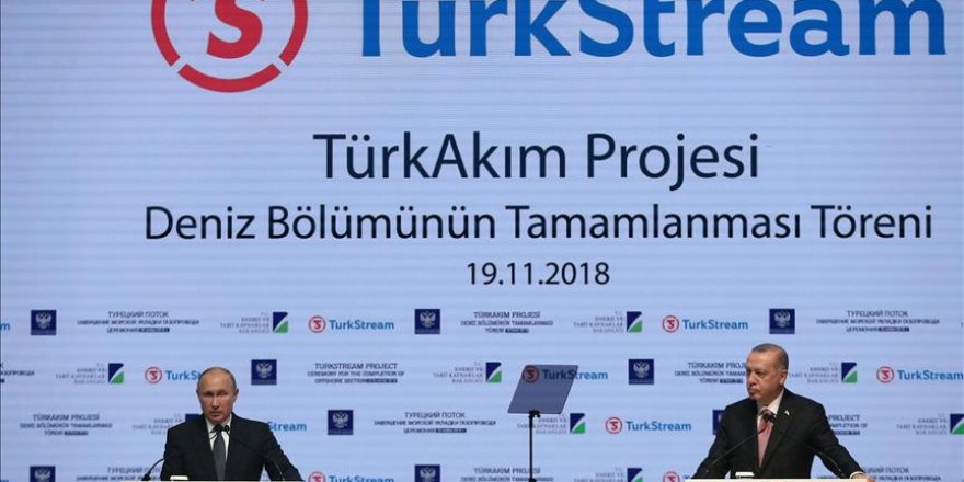 Putin at TurkStream event: Turkey is key energy hub