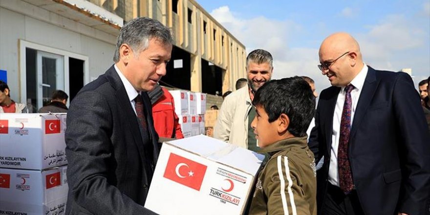 Turkish Red Crescent helps orphans in N.Iraq