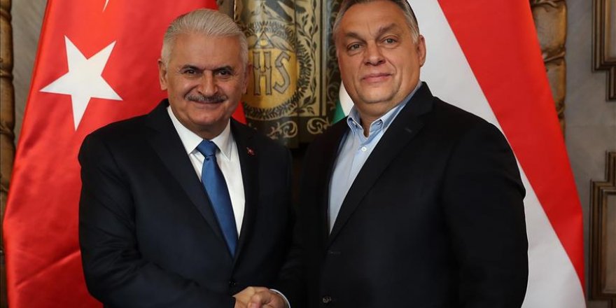 Turkish parliament head meets Hungarian counterpart