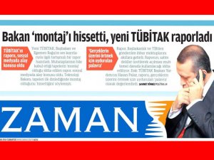 Zaman'dan itiraf gibi manşet