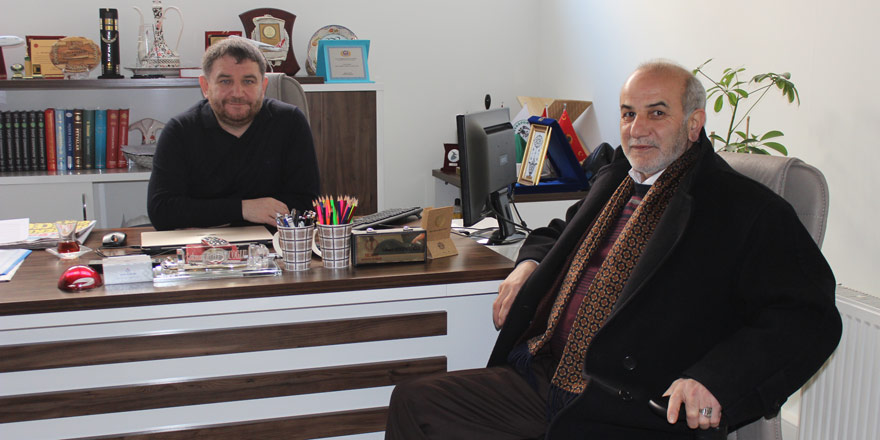 Mehmet Emin Tekpınar'dan Yeni Haber'e ziyaret