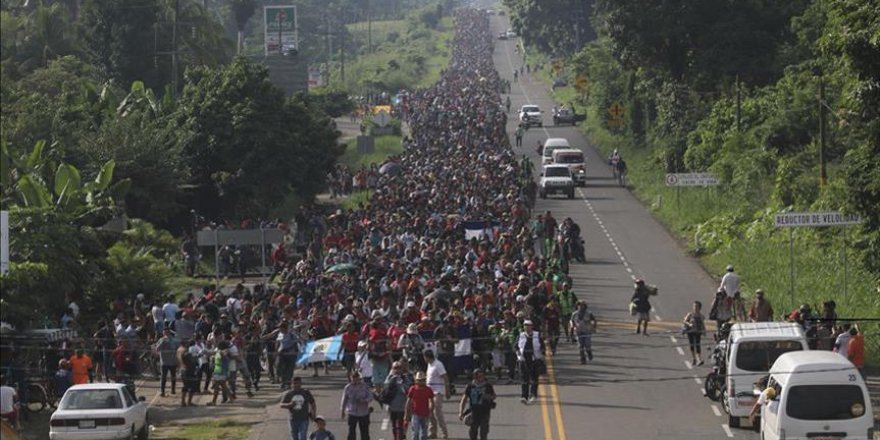 Fresh US-bound migrant caravan arrives in Mexico