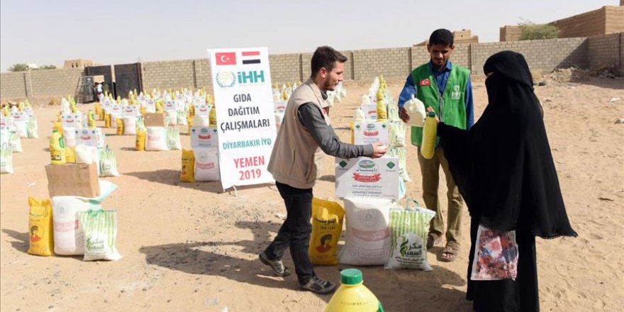 Turkish aid agency provides humanitarian aid in Yemen