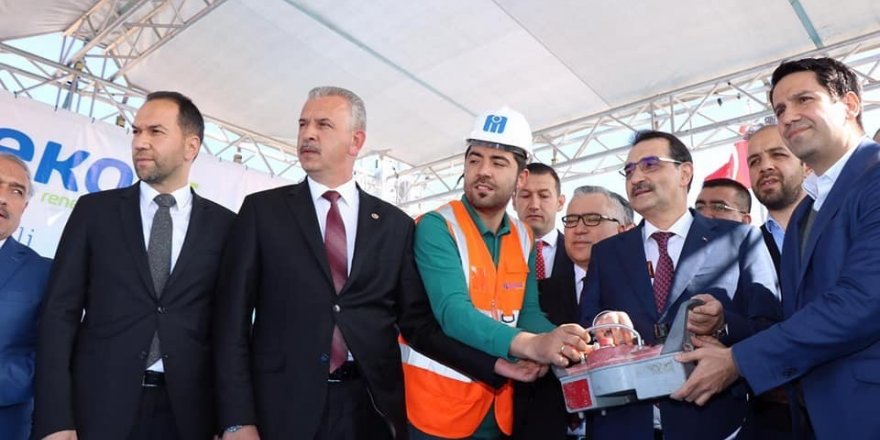 Özel teşvik alan Güneş Enerji paneli üretimi yapacak tesisin temeli atıldı