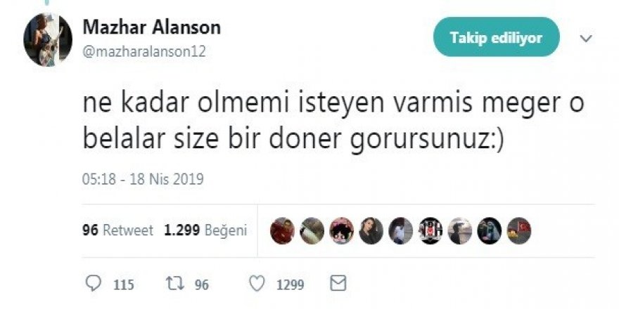 Alanson ’yoğun bakım’ iddialarını yalanladı