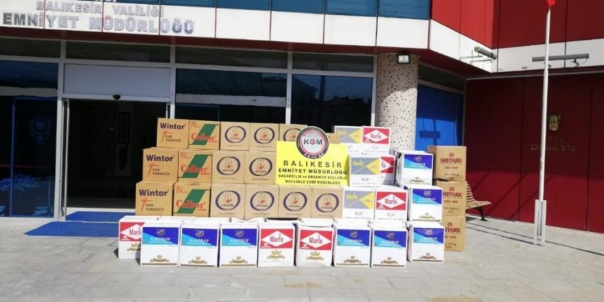 Kaçak tütün operasyonu